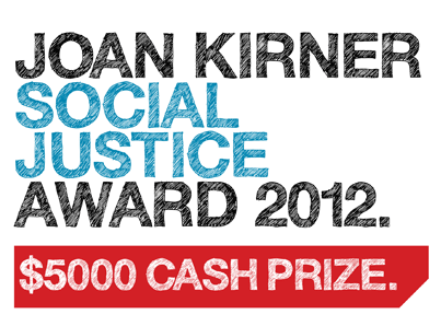 Joan Kirner Social Justice Award 2012